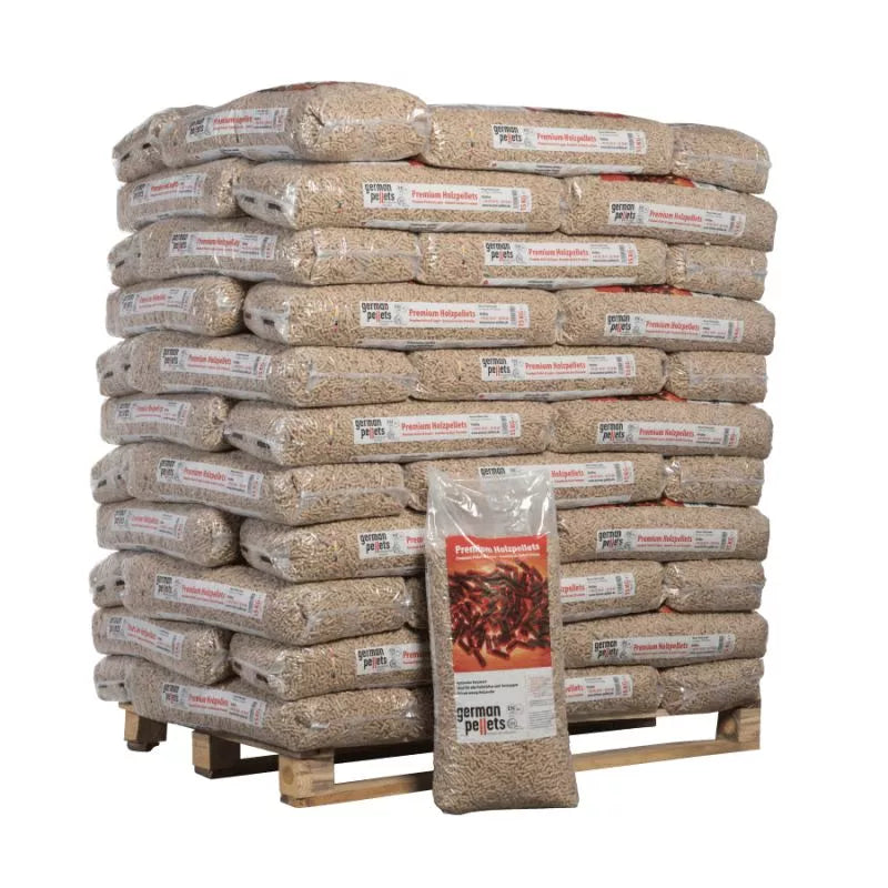 Pellet Deutsch - Palette mit 66 Säcken à 15 kg