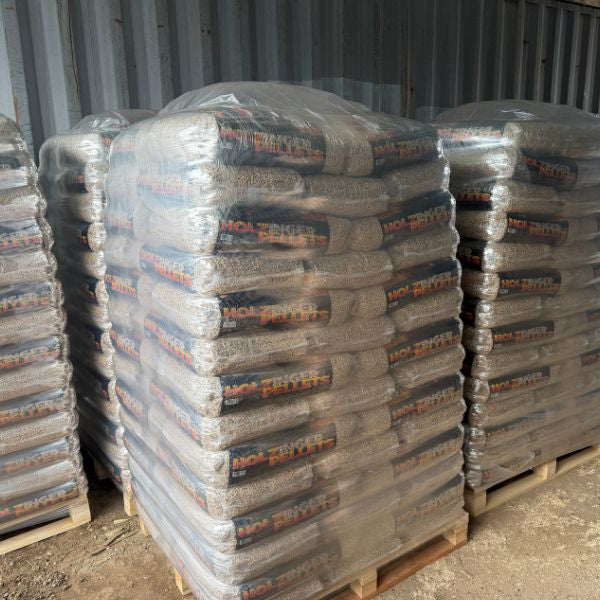 Pellets 15-kg Säcke auf Palette (1050kg) – ENplus® A1