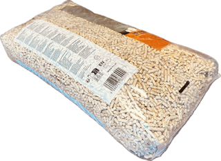 HS Timber Holzpellets Sackware 15kg Sack 66 Sack