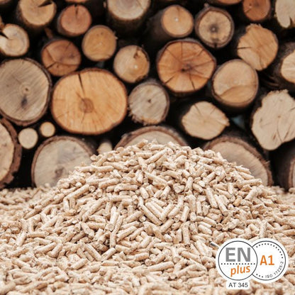 Pellets lose eingeblasen – ENplus® A1